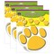 Teacher Created Resources Gold Paw Prints Accents, 30 Pieces, PK3 TCR4645 - alternate 1